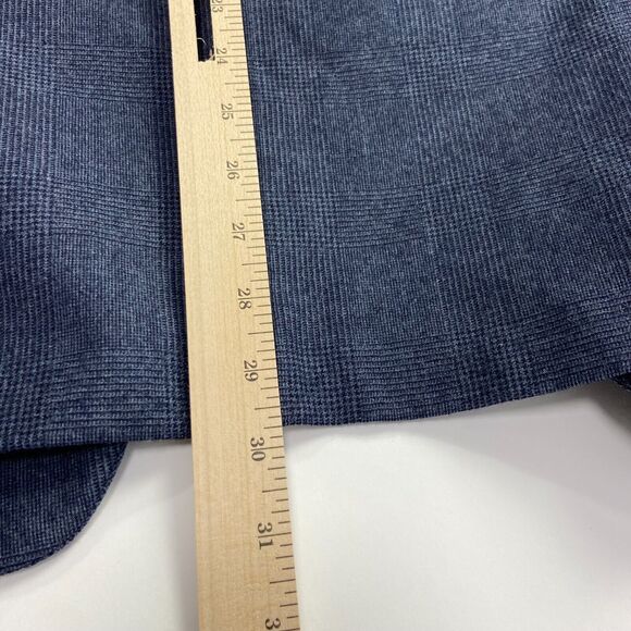 Tommy Hilfiger XL Men's 100% Wool Two Button Blazer Sport Suit Coat Blue - Picture 13 of 15